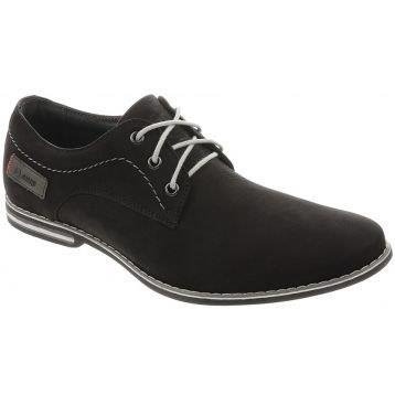 ABIS Chaussures homme en cuir 4149 noir le noir
