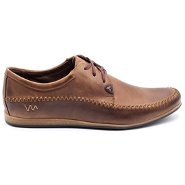 Polbut Chaussures homme en cuir C22 marron brun Polbut Chaussures homme en cuir C22 marron brun
