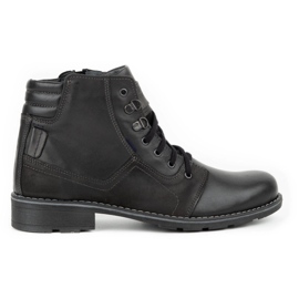 Mario Pala 323 bottes de neige noires