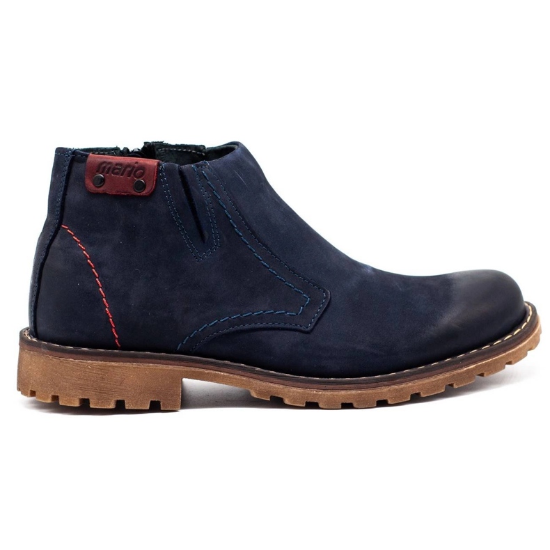 Mario Pala Bottes de neige 815 bleu marine