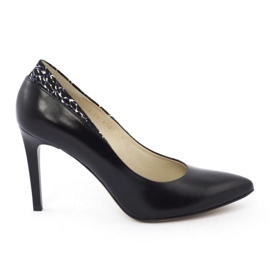 Anis 4567 talons hauts noir le noir