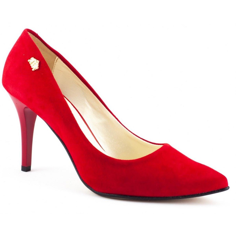 Saway Escarpins pour femmes 2333 daim rouge