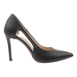 Neścior 105-C talons hauts noir le noir Neścior 105-C talons hauts noir le noir