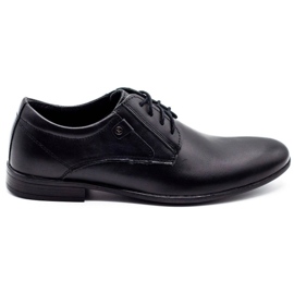 KOMODO Chaussures formelles pour hommes 850 noir mat