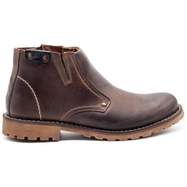 Mario Pala Bottes marron foncé 815 brun Mario Pala Bottes marron foncé 815 brun