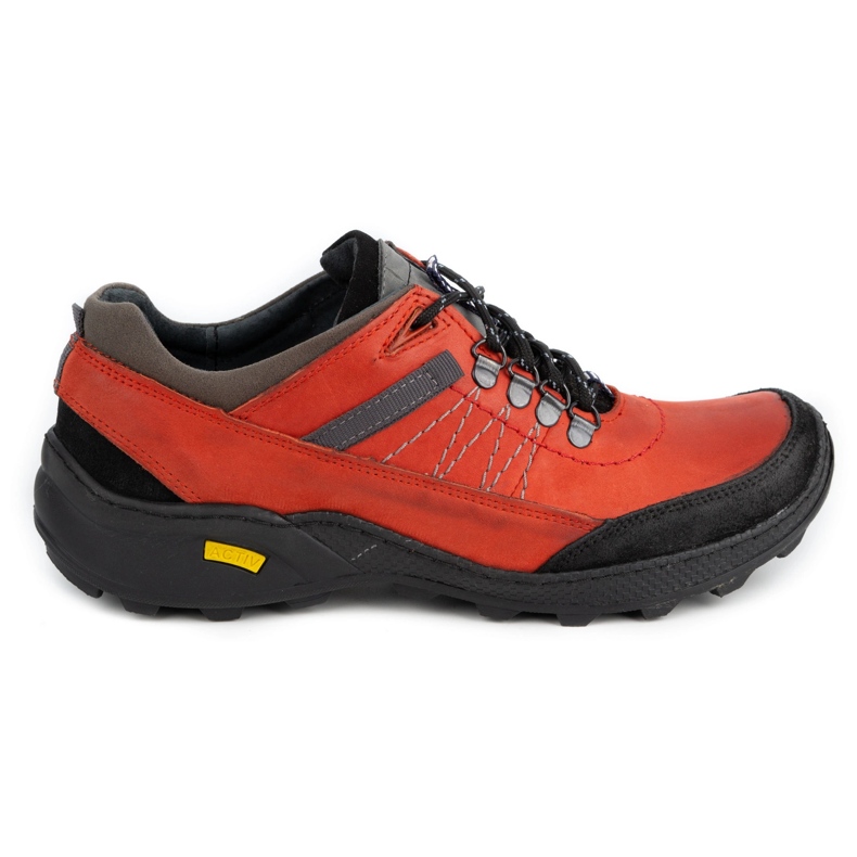 Olivier Chaussures trekking homme 274GT rouge