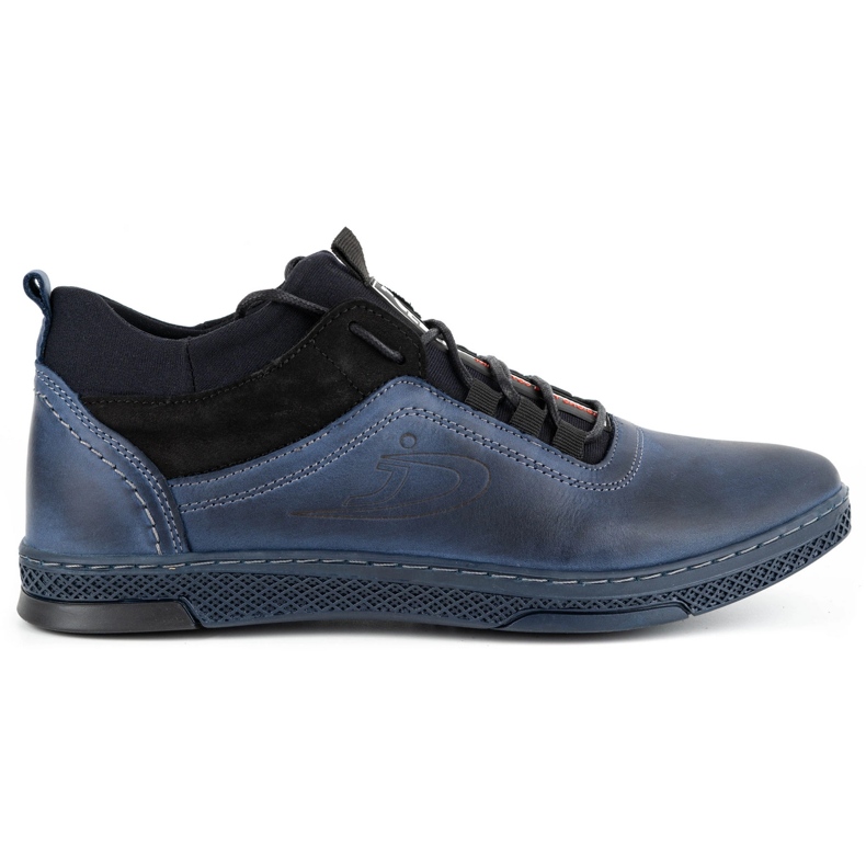 Polbut Chaussures hiver homme K27F bleu marine Polbut Chaussures hiver homme K27F bleu marine