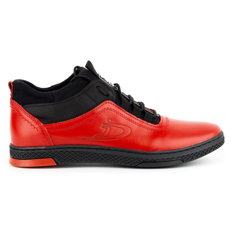 Polbut Bottes d'hiver pour hommes rouges K27F