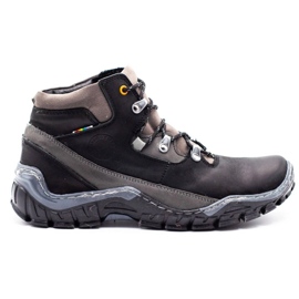 Olivier Bottes d'hiver pour hommes 134GT noir