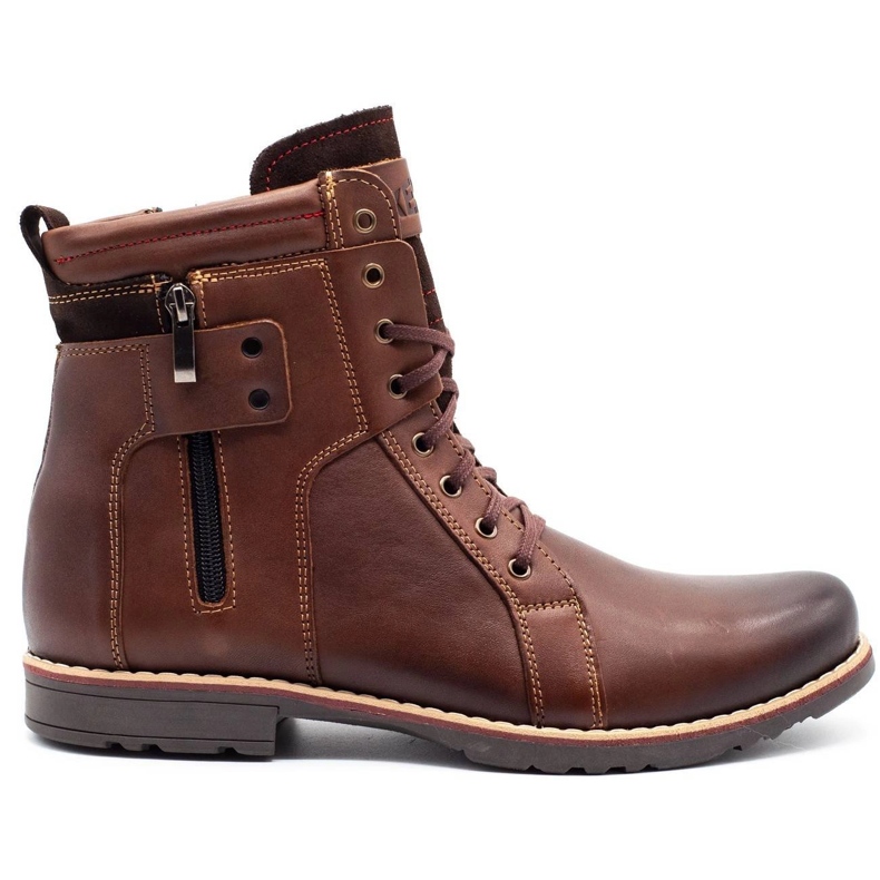 KENT Chaussures d'hiver pour hommes 237 marron brun KENT Chaussures d'hiver pour hommes 237 marron brun