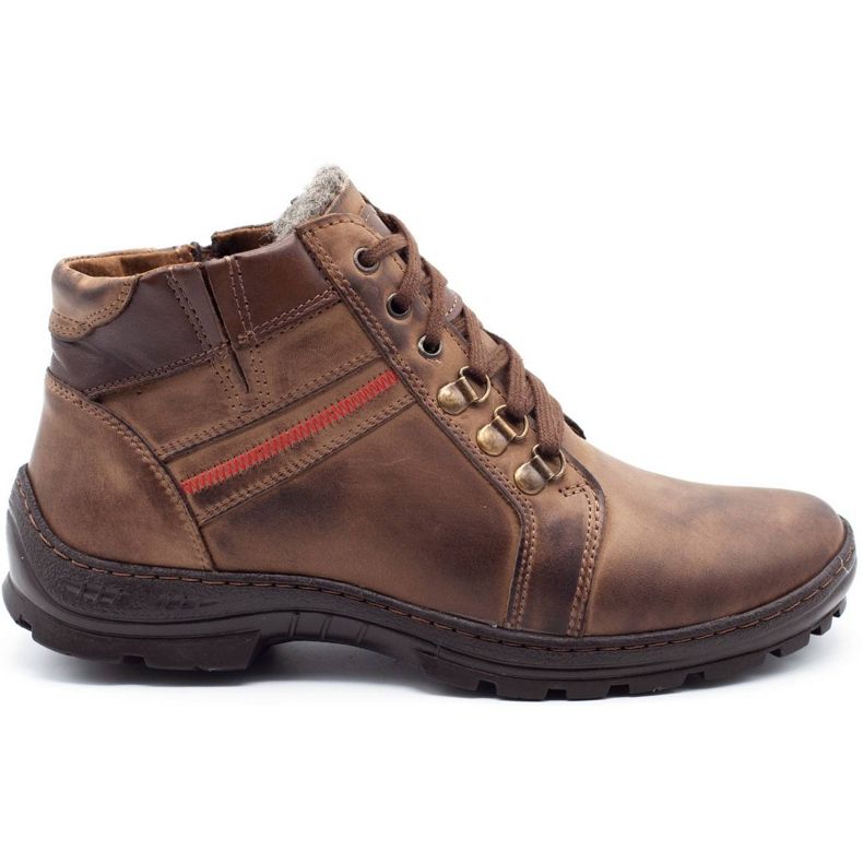 Mario Pala Chaussures hiver homme 311MP marron brun