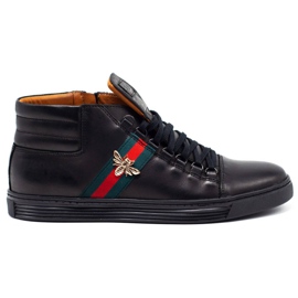 KENT 304V Chaussures décontractées pour hommes noir le noir