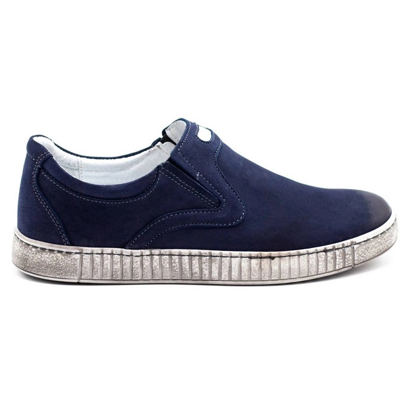 Joker Chaussures homme slip 387V bleu marine