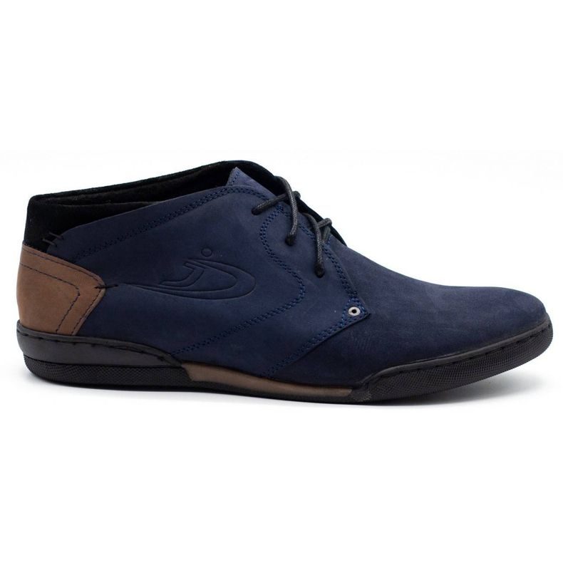 Polbut Chaussures isolantes homme C37F daim bleu marine Polbut Chaussures isolantes homme C37F daim bleu marine