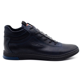 Polbut Chaussures d'hiver pour hommes K26F bleu marine