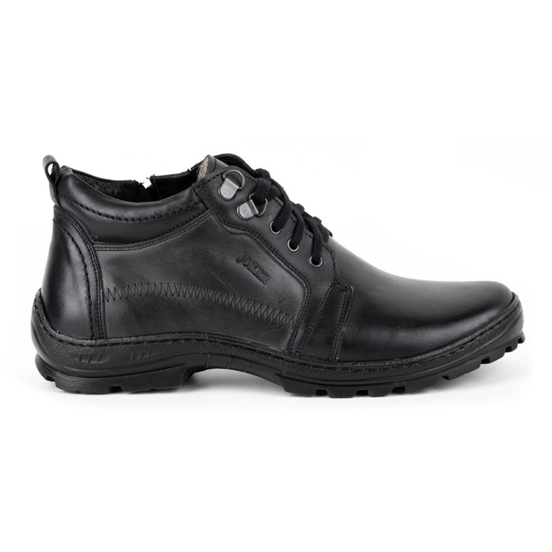 Joker Bottes d'hiver noires pour hommes 592 le noir