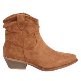 Santiags femme camel 99-65 Camel brun