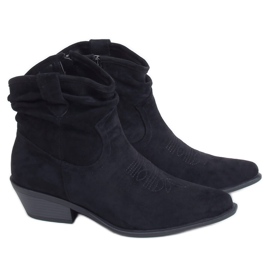 Bottes de cowboy noires pour femmes 99-65 Noir