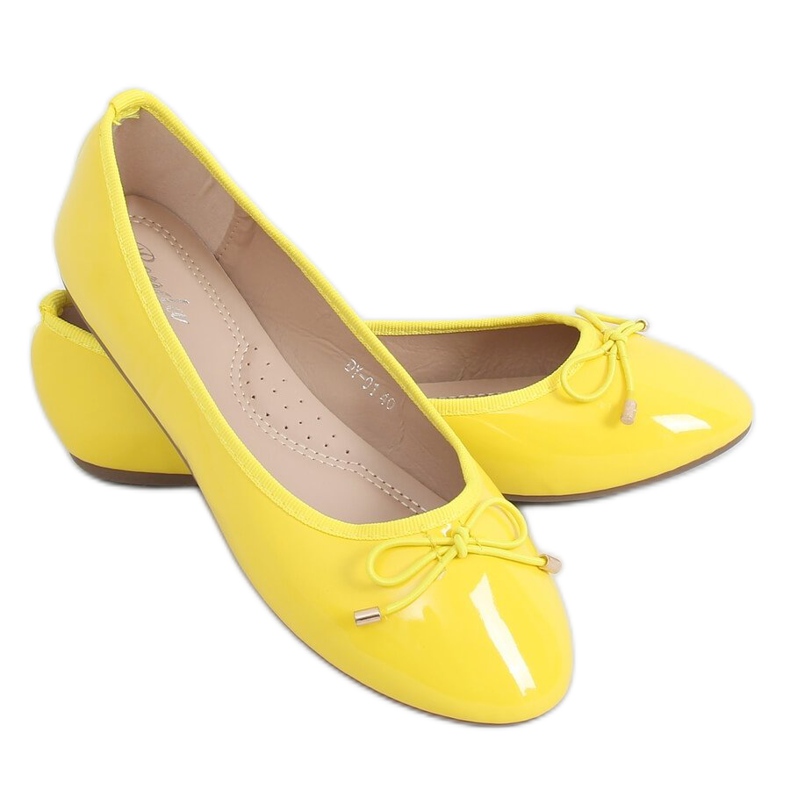 Ballerines jaune fluo DY-01 Jaune