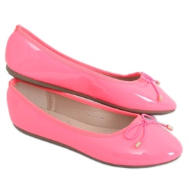 Ballerines rose fluo DY-01 Fuchsia