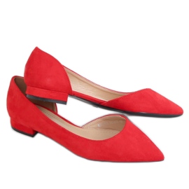 Ballerines avec une coupe rouge MM-593 Red