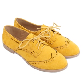 Mocassins à lacets H110 Mostaza jaune