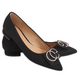 Ballerines amande nez noir FM3107A Noir le noir