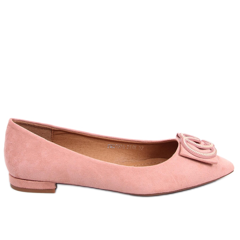 BM Ballerines nez rose amande FM3107A Rose