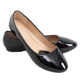 Ballerines laquées noires 9988-60 Noir le noir