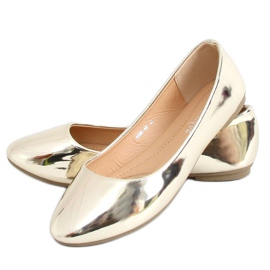 Ballerines laquées or 9988-60 Or d'or