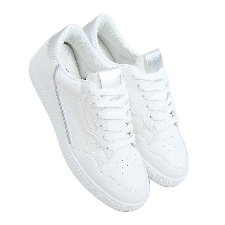 Baskets femme blanches B0-212 Blanc