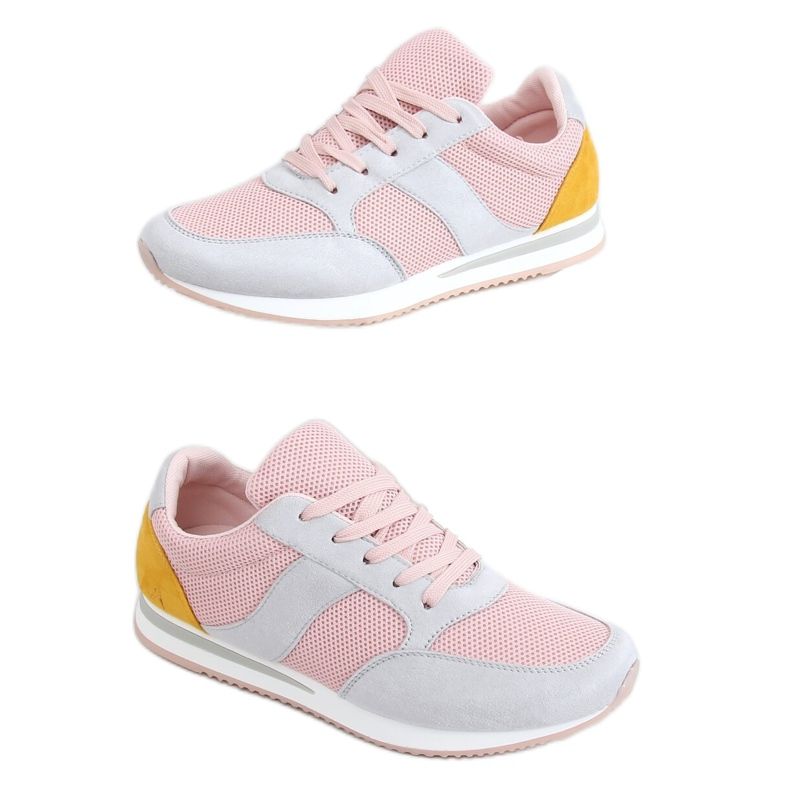 Chaussures de sport multicolores SC26 Gris rose