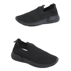 Chaussettes noires chaussures de sport C9273 Negro