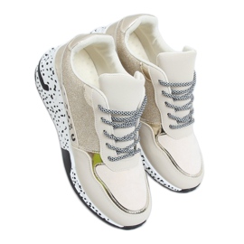 Chaussures de sport dorées BL215P dorées d'or