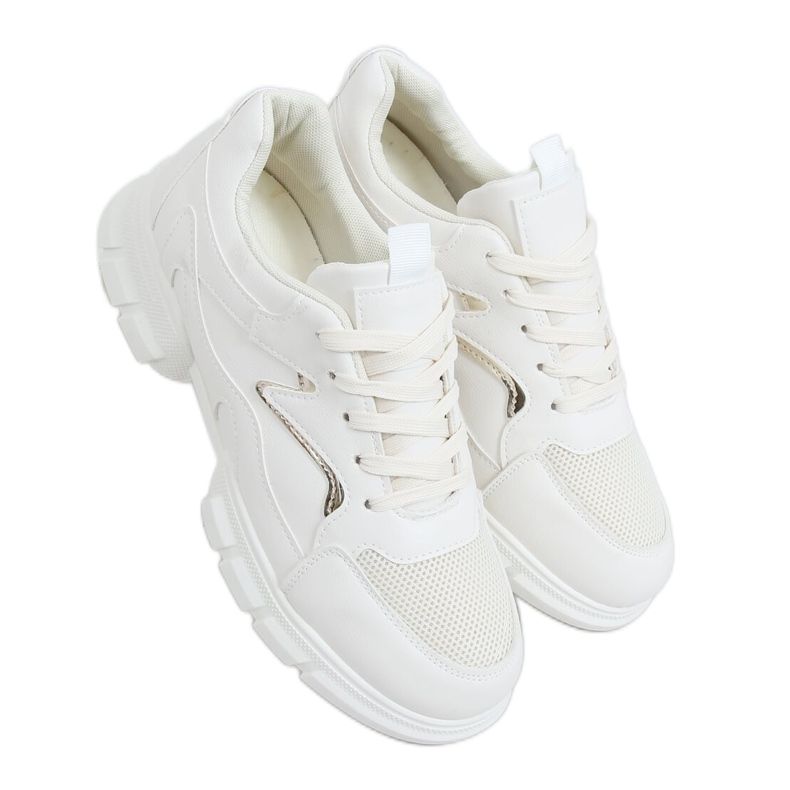 Beige 3158 Chaussures de sport beiges Beige 3158 Chaussures de sport beiges