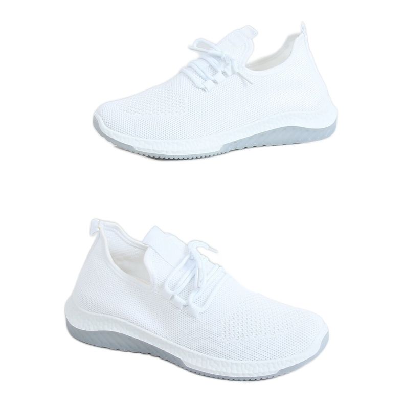 Chaussures de sport blanches 2019-3 Blanc