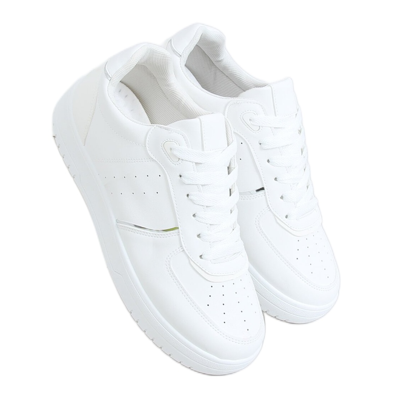 Chaussures de sport pour femmes blanches BL218P Blanc