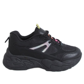 Chaussures de sport femme BM-590 Allblack noires