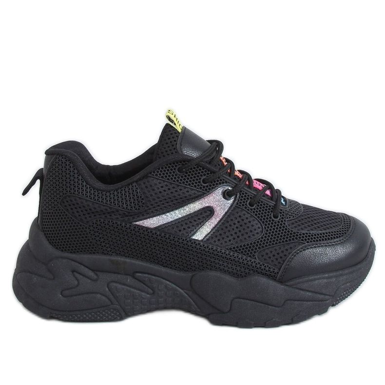 Chaussures de sport femme BM-590 Allblack noires le noir