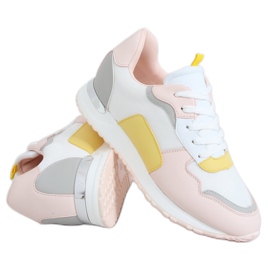 Chaussures de sport multicolores C915 Rose