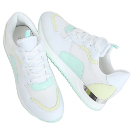 Chaussures de sport multicolores C915 BLANC / JAUNE / VERT