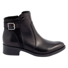 Dolce Pietro Noir Bottes isolées femme 0892 noir