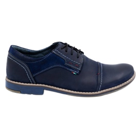 Olivier Chaussures cuir homme 253 bleu marine Olivier Chaussures cuir homme 253 bleu marine