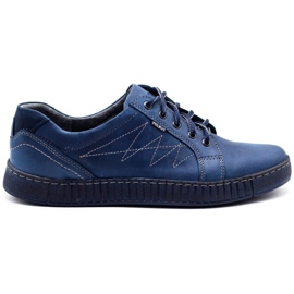 Polbut Chaussures homme casual J66 bleu marine Polbut Chaussures homme casual J66 bleu marine