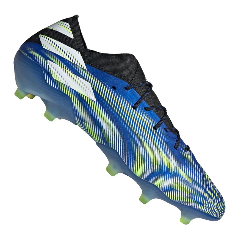 Chaussures de football Adidas Nemeziz.1 Fg M FW7423 multicolore bleu