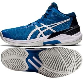 Chaussures de volley-ball Asics Sky Elite Ff Mt M 1051A032-404 bleu bleu