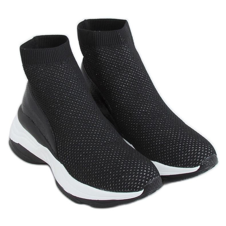 Noir HQ209 Chaussettes noires chaussures de sport le noir Noir HQ209 Chaussettes noires chaussures de sport le noir