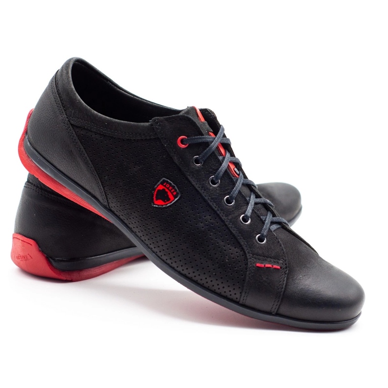 Joker Chaussures décontractées noires pour hommes 295J le noir