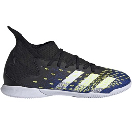 Adidas Predator Freak.3 In Chaussures de football junior, noir et bleu marine FY0614