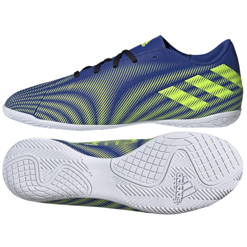 Chaussures de football Adidas Nemeziz.4 In M FW7348 multicolore bleu Chaussures de football Adidas Nemeziz.4 In M FW7348 multicolore bleu